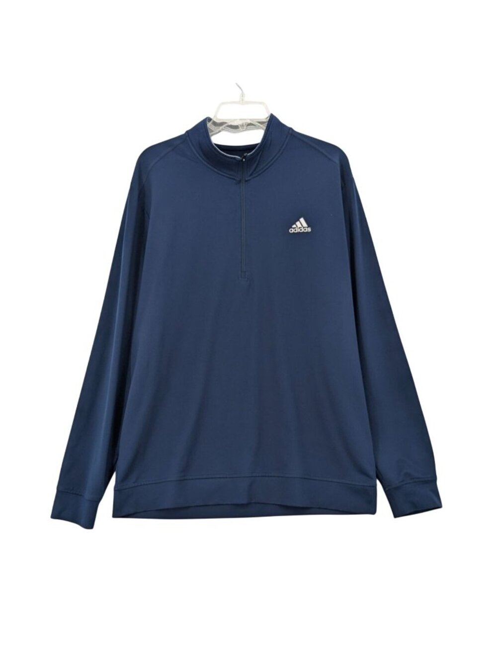 Adidas Golf Quarter Zip Pullover Lightweight Jacket Performance Athleisure Large